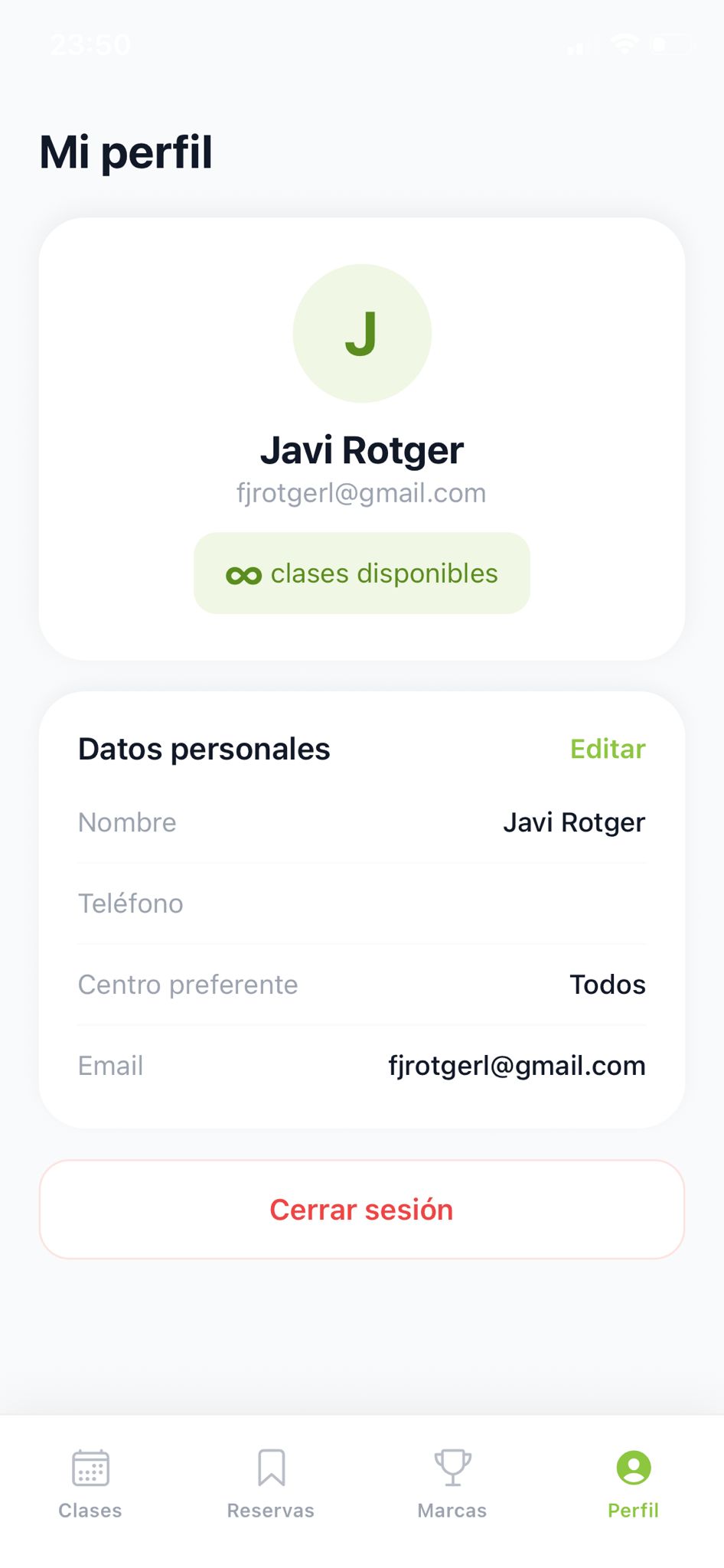 Mi perfil